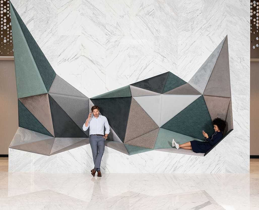 Taking a break at shared office space
