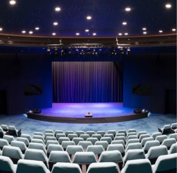 Auditorium for indoor events