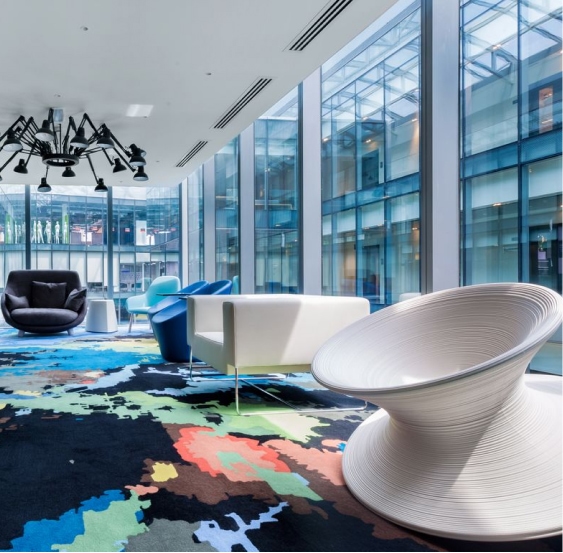 Dubai Design District Modern Floating Meeting Room