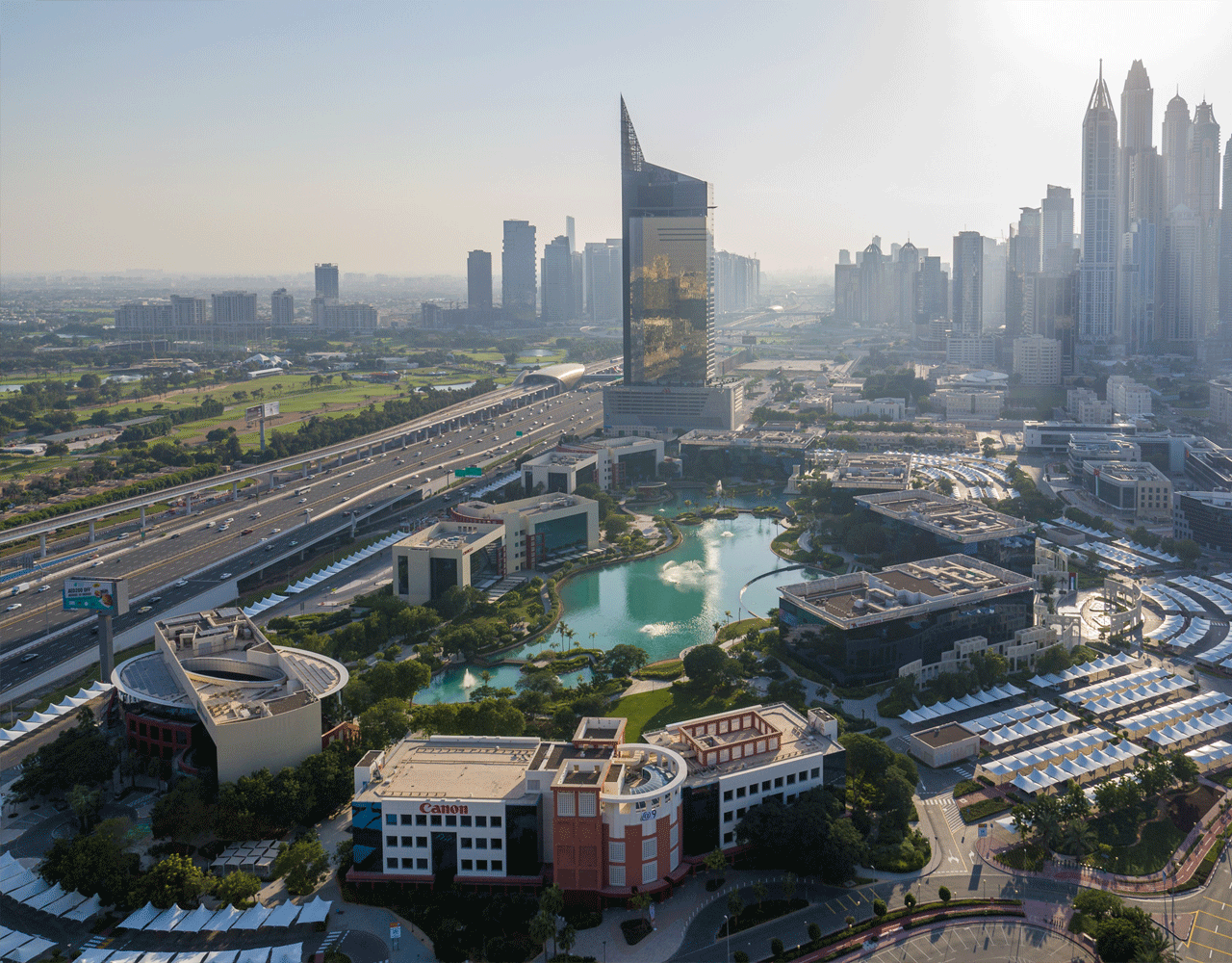 Dubai Internet City and ZainTECH Leaders 