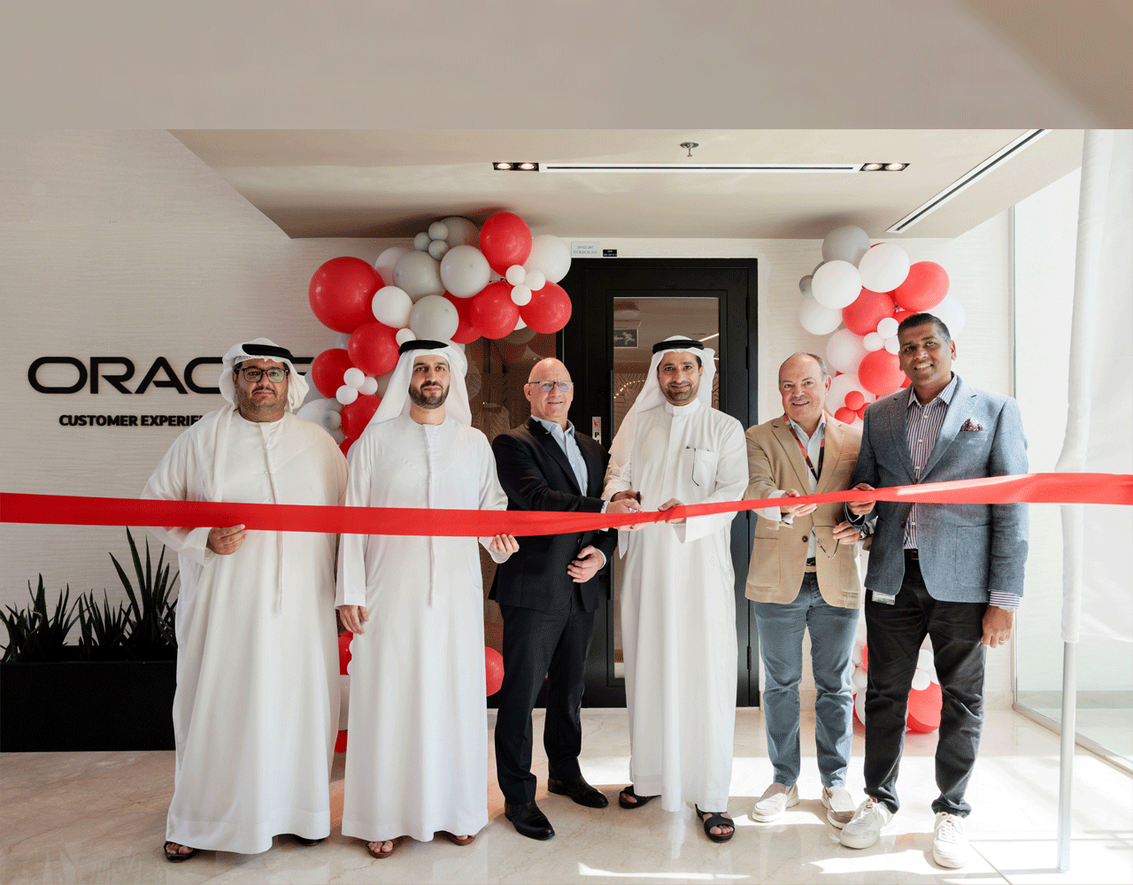 Dubai Internet City and ZainTECH Leaders 