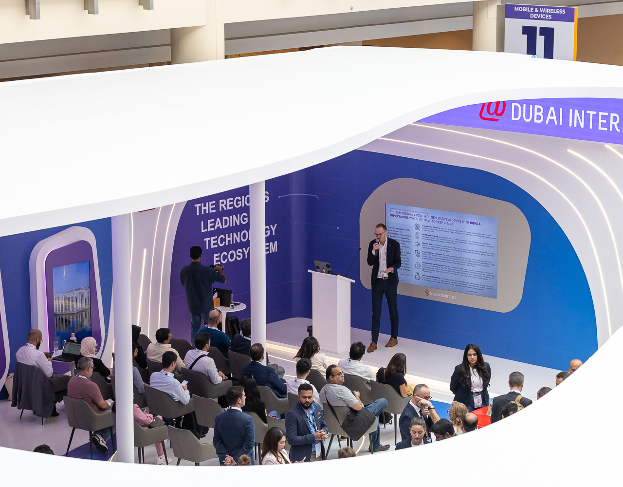 One of the Activities in GITEX Global 2023 in Dubai Internet City