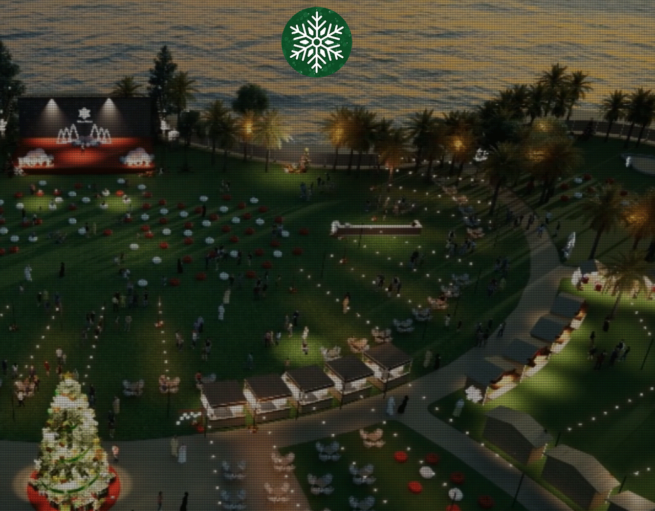 Winter District in Dubai Media City Amphitheatre