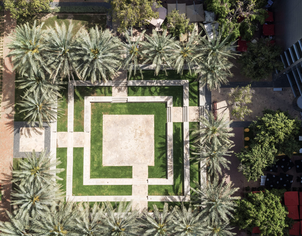  One of our outdoor event spaces in Dubai Production City 